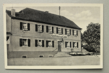 AK Bad Kissingen / 1941 / Gasthaus zum Lamm / Metzgerei / Fremdenzimmer / Garten